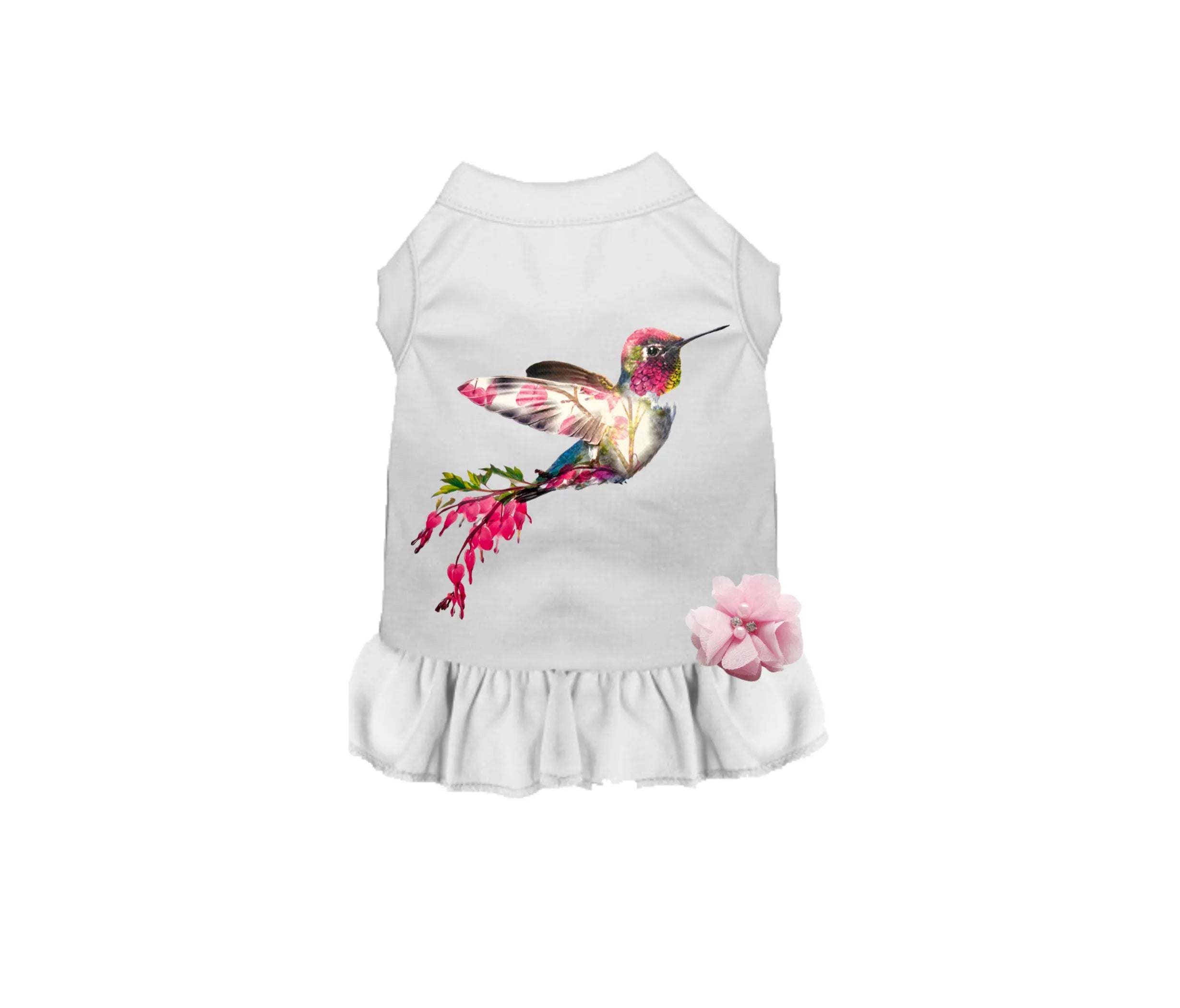 Hummingbird Summer- Dog Dress