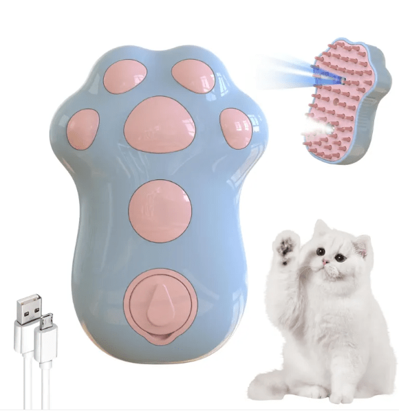 3 - in - 1 Spray Massage Brush for Dogs and Cats - Tail Wagger's Haven