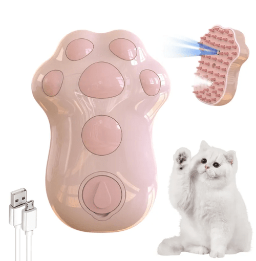 3 - in - 1 Spray Massage Brush for Dogs and Cats - Tail Wagger's Haven