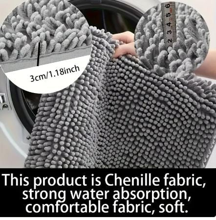 Absorbent Muddy Paw Dog Mat - Tail Wagger's Haven