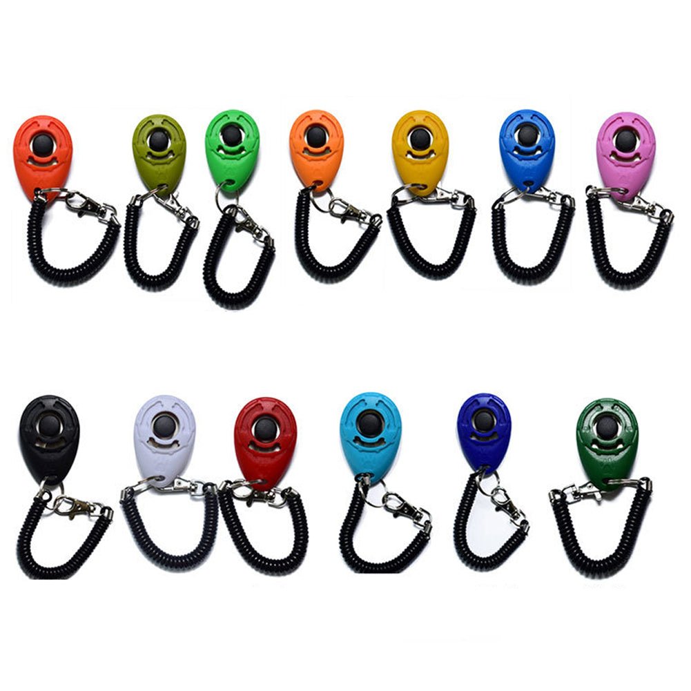 Adjustable Dog Training Clicker with Keychain Strap - Tail Wagger's Haven