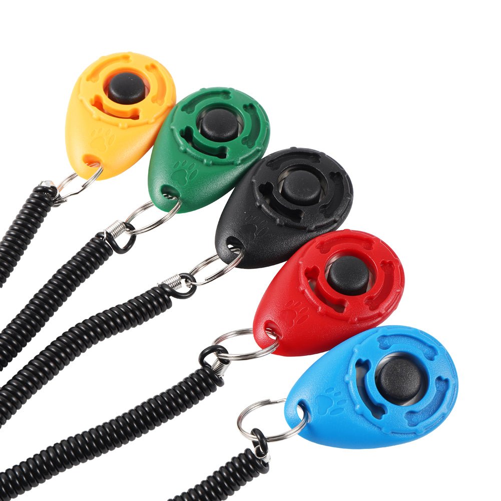Adjustable Dog Training Clicker with Keychain Strap - Tail Wagger's Haven