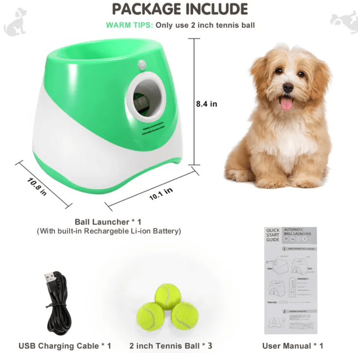 Automatic Dog Ball Thrower - Tail Wagger's Haven