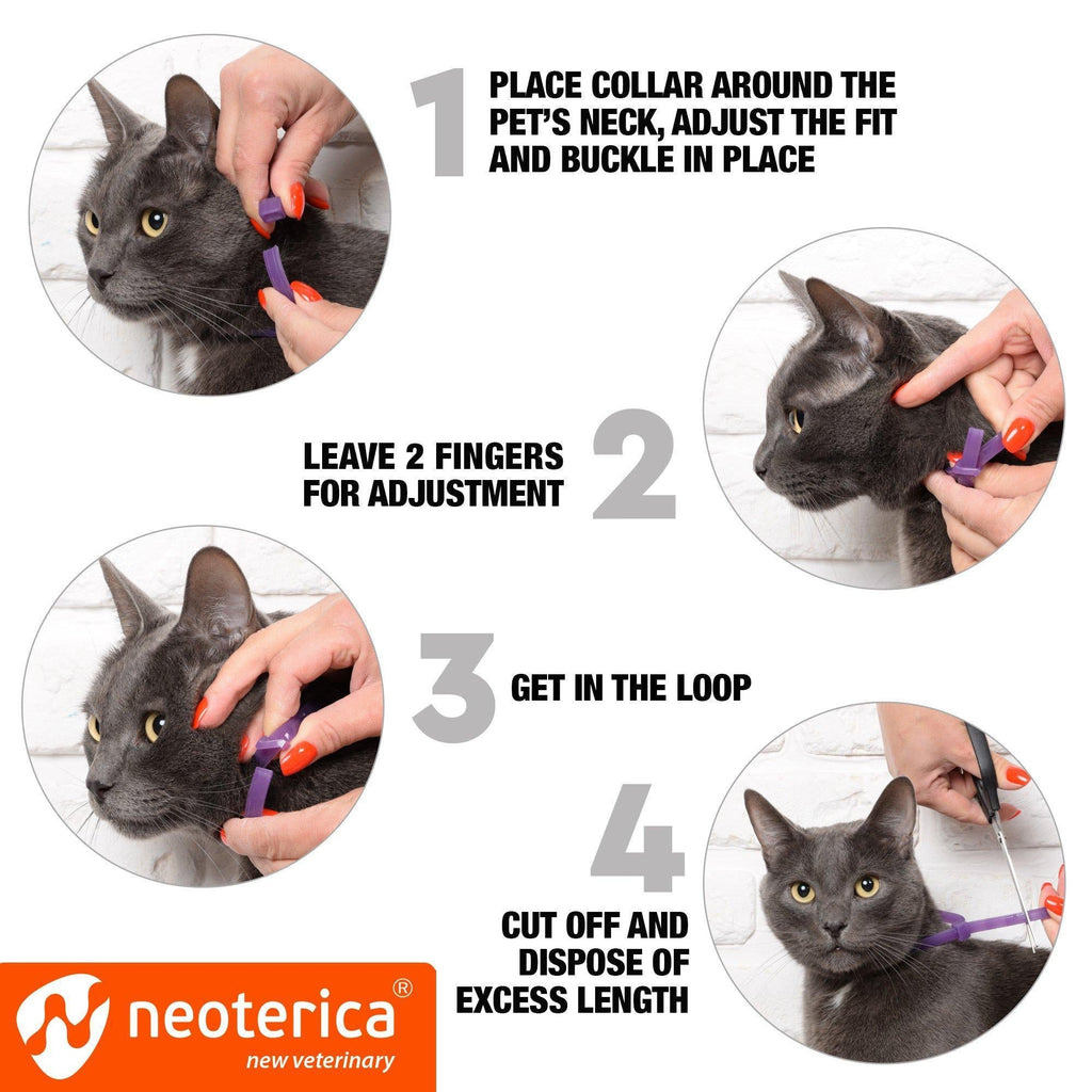 Cat Calming Collar Pet Anti Anxiety Products Feline Calm Pheromones Collars 1 Pc - Tail Wagger's Haven
