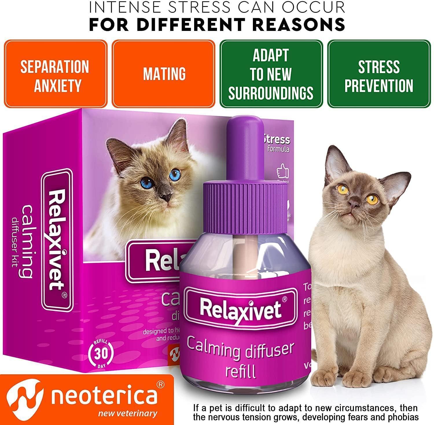 Cat Calming Diffuser Pet Anti Anxiety Feline Calm Pheromones Plug In 2 Pack - Tail Wagger's Haven