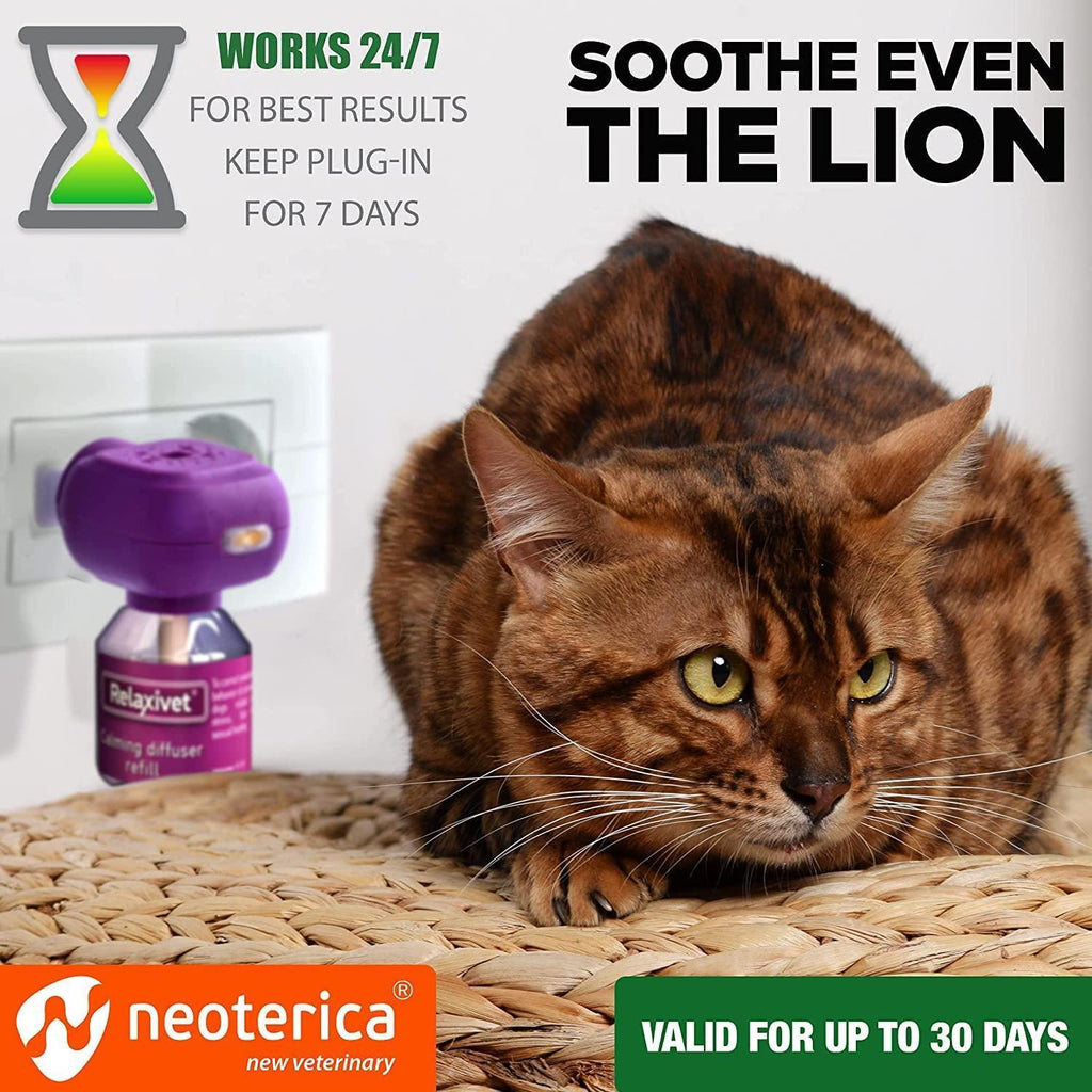 Cat Calming Diffuser Pet Anti Anxiety Feline Calm Pheromones Plug In 2 Pack - Tail Wagger's Haven
