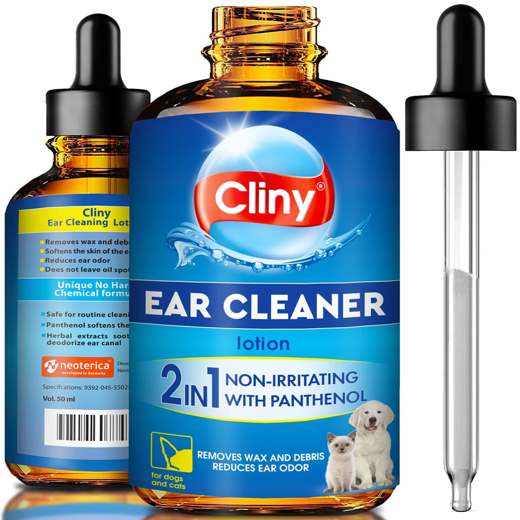 Cat Dog Ear Cleaner Drops Wash Solution Yeast Otic Infection Itchy Ear Treatment - Tail Wagger's Haven