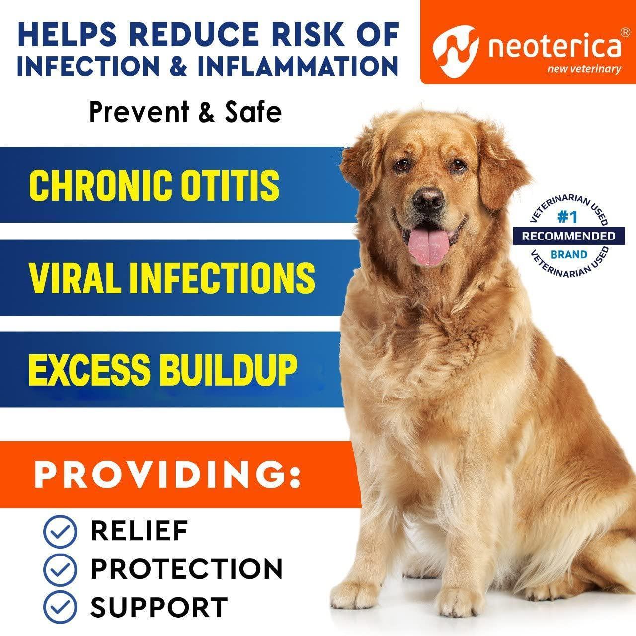 Cat Dog Ear Cleaner Drops Wash Solution Yeast Otic Infection Itchy Ear Treatment - Tail Wagger's Haven