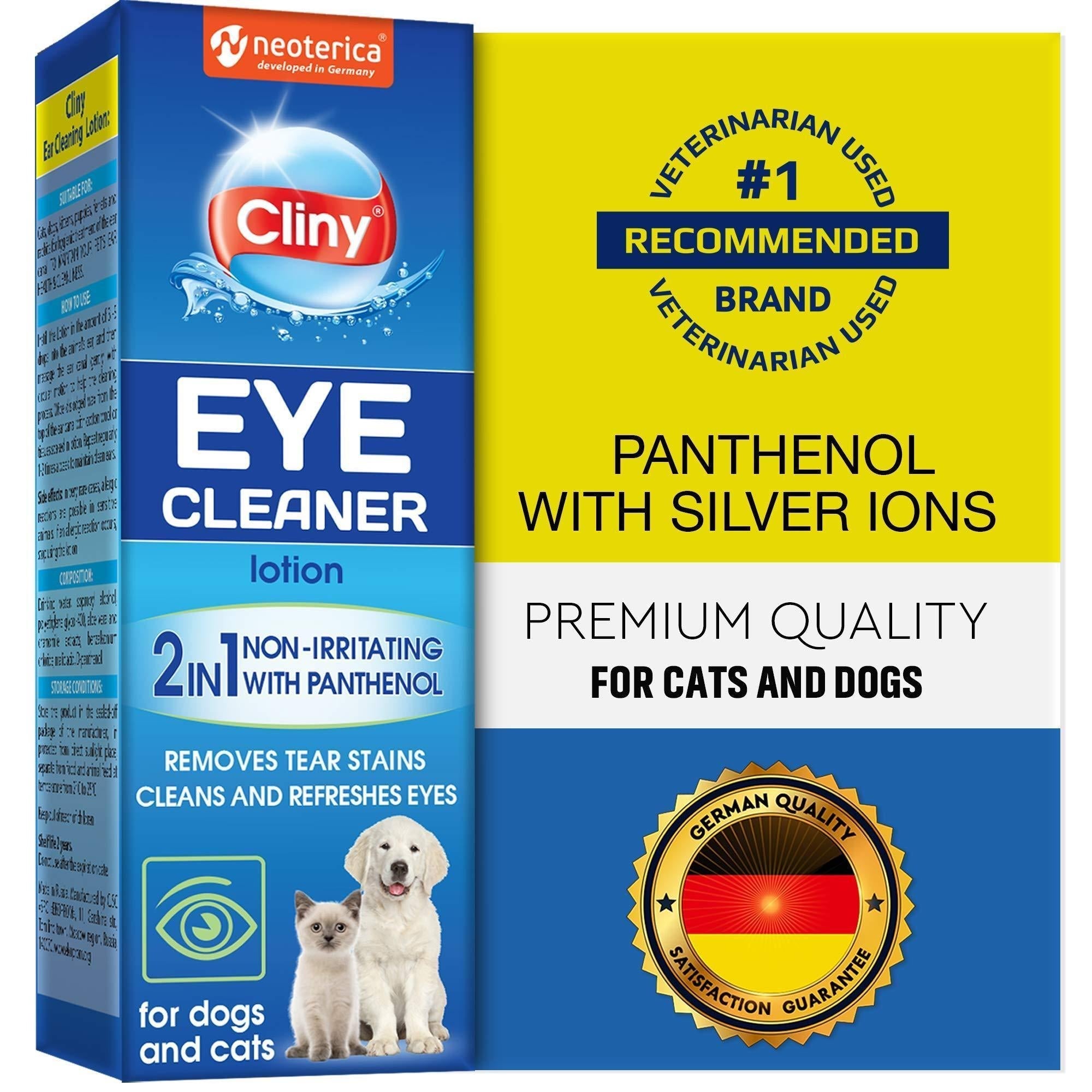 Cat Dog Eye Wash Drops Tear Stain Remover Cleaner Eye Infection Treatment - Tail Wagger's Haven