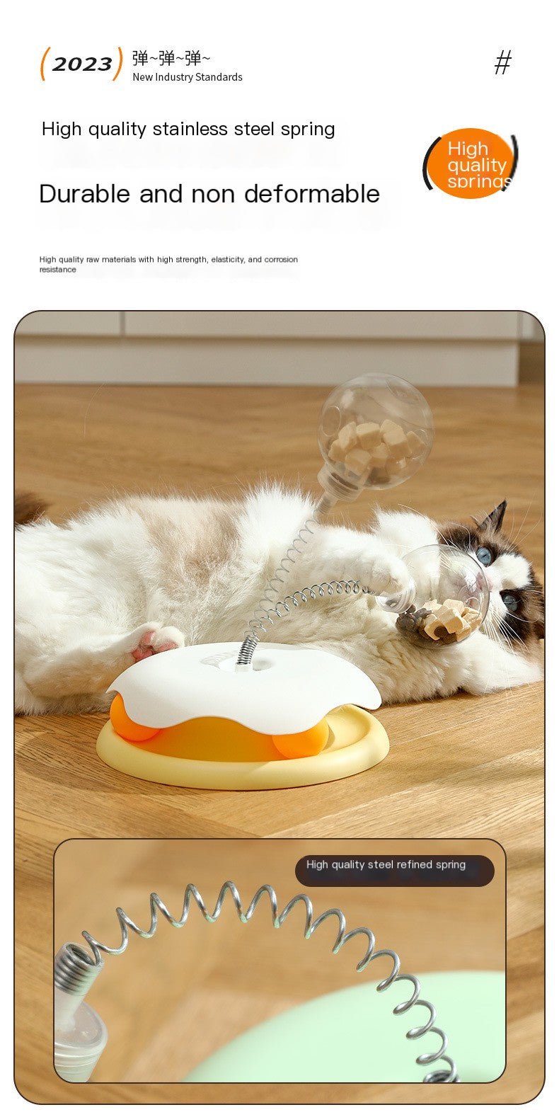 Cat Toy Leaky Ball (Single Piece) - Tail Wagger's Haven