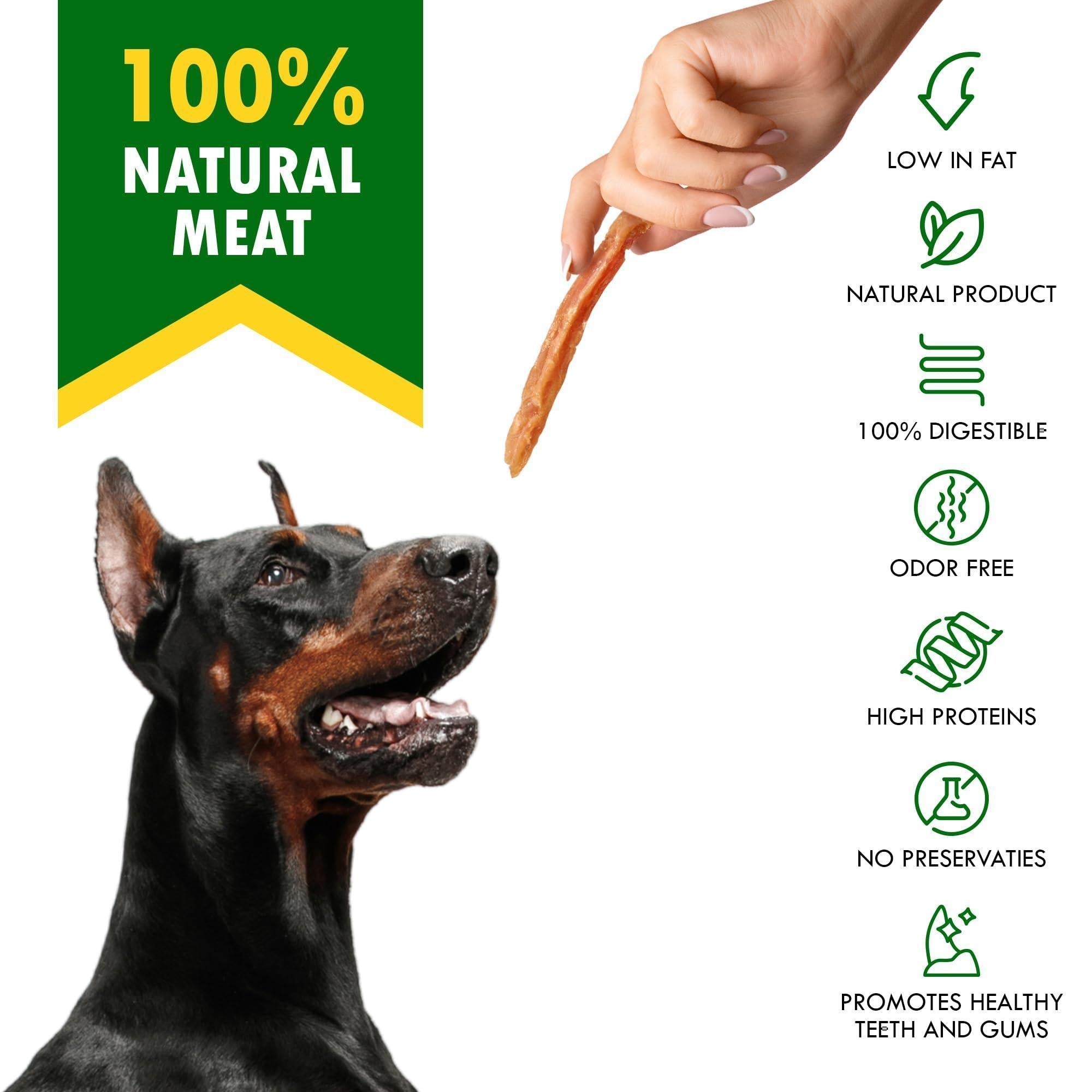 Chicken Strips Dog Treats Human Grade Meat Sticks Grain Free Chews 10.6 Oz - Tail Wagger's Haven