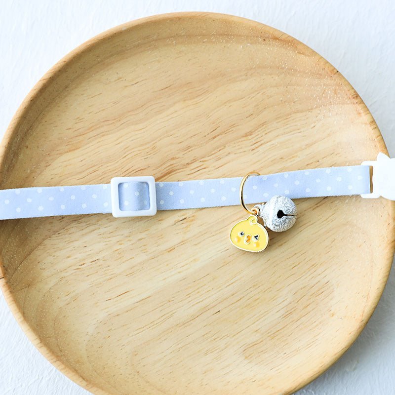 Cute Cat Dog Collar with Silver Bell Anti - Lost Tag - Tail Wagger's Haven