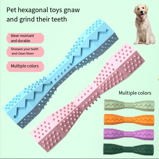 Dog Chewing Toys and Toothbrush for Teeth Cleaning - Tail Wagger's Haven
