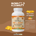 Dog Hip and Joint Supplement with Glucosamine Turmeric for Dogs Chondroitin MSM - Tail Wagger's Haven