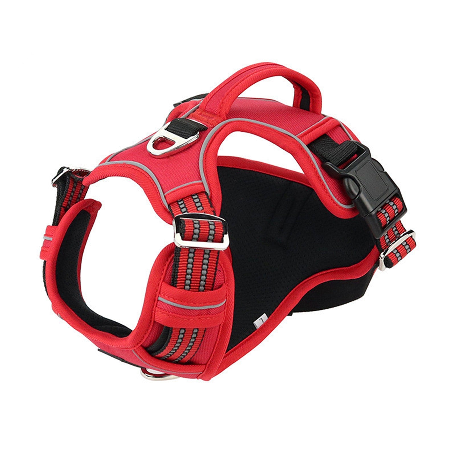 Durable Waterproof Pet Harness with Vertical Handle - Tail Wagger's Haven