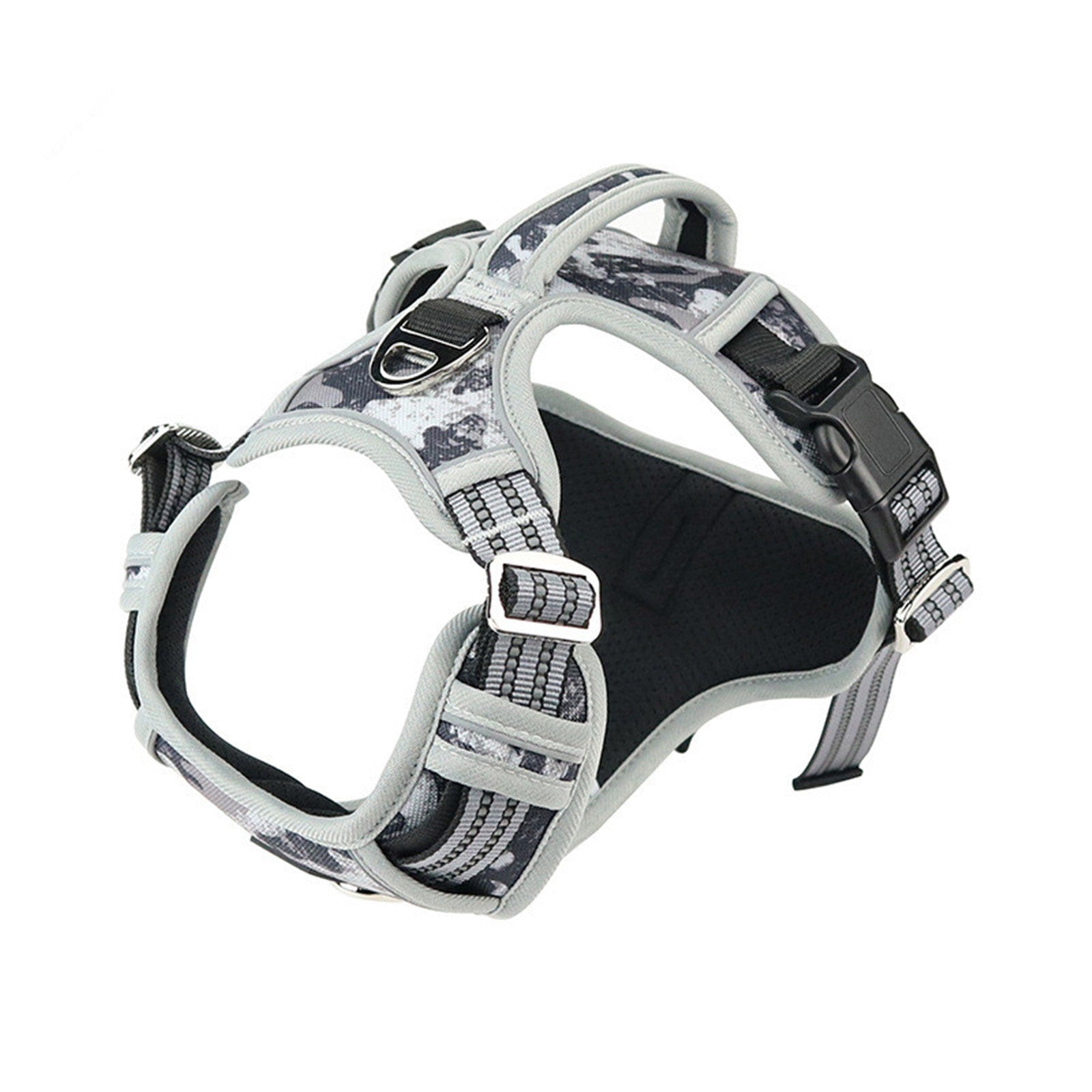 Durable Waterproof Pet Harness with Vertical Handle - Tail Wagger's Haven