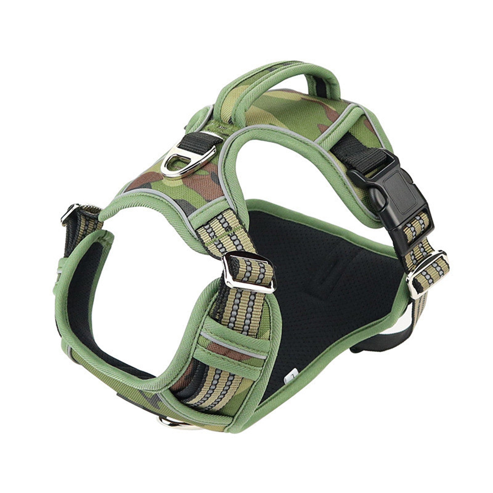Durable Waterproof Pet Harness with Vertical Handle - Tail Wagger's Haven