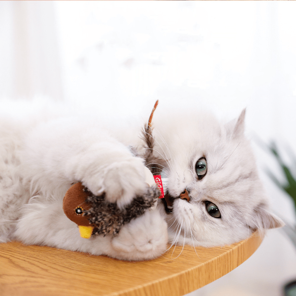 GiGwi MELODY Chaser Interactive Cat Toy with Animal Sounds - Tail Wagger's Haven