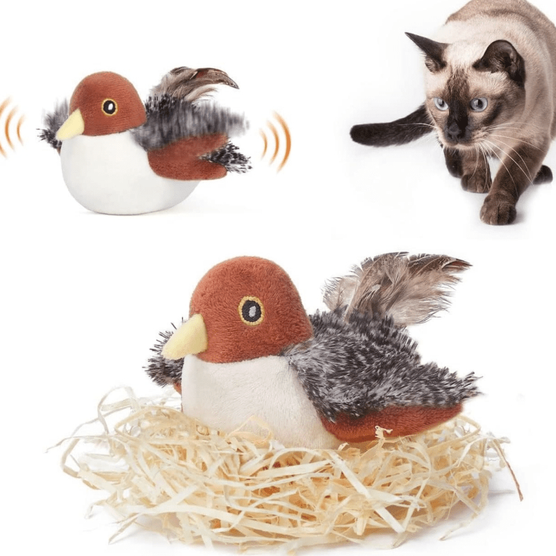 GiGwi MELODY Chaser Interactive Cat Toy with Animal Sounds - Tail Wagger's Haven