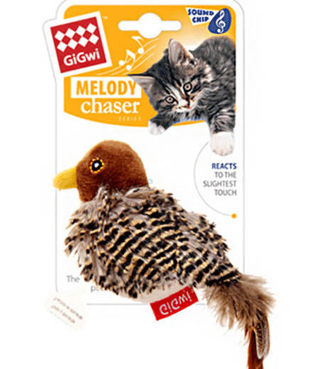 GiGwi MELODY Chaser Interactive Cat Toy with Animal Sounds - Tail Wagger's Haven