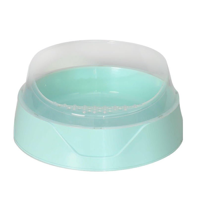Large Semi - Enclosed Cat Litter Box with Shovel - Tail Wagger's Haven