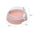 Large Semi - Enclosed Cat Litter Box with Shovel - Tail Wagger's Haven