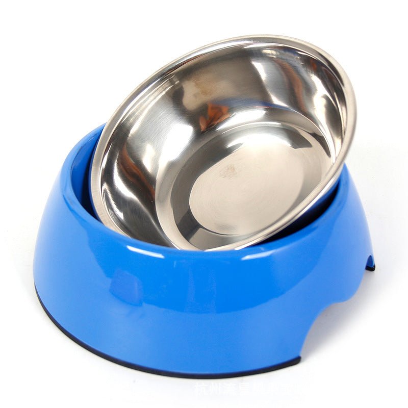 Non - Slip Dual - Use Stainless Steel Pet Bowl - Tail Wagger's Haven