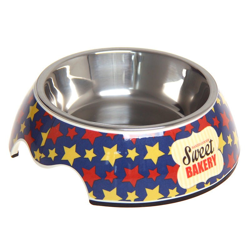 Non - Slip Dual - Use Stainless Steel Pet Bowl - Tail Wagger's Haven