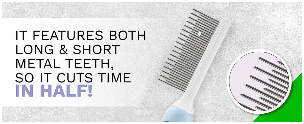 Pet Grooming Needle Comb for Cleaning Fur (Single Piece) - Tail Wagger's Haven
