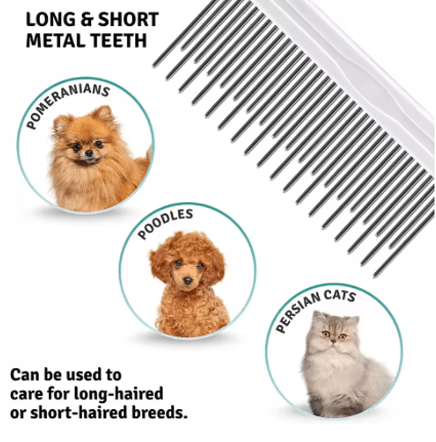 Pet Grooming Needle Comb for Cleaning Fur (Single Piece) - Tail Wagger's Haven