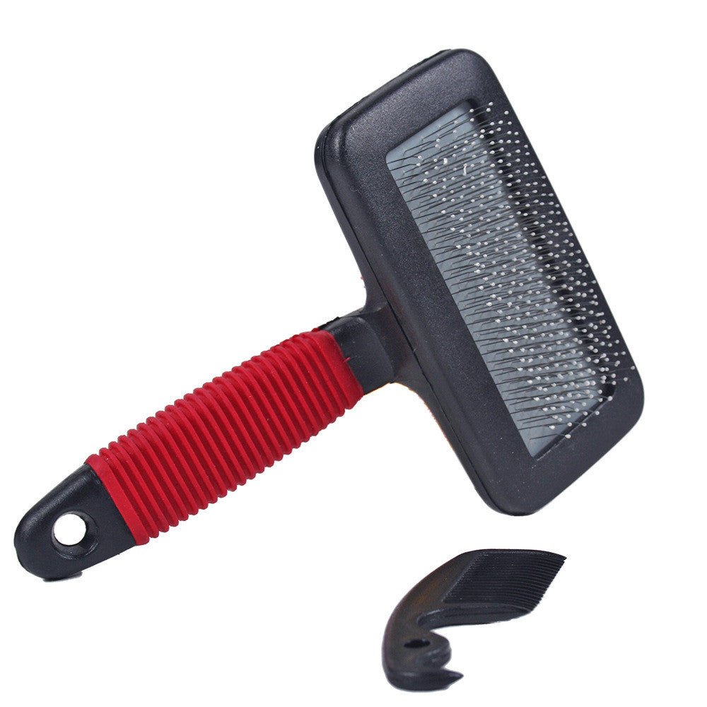 Pet Massage Steel Needle Comb Handle - Tail Wagger's Haven