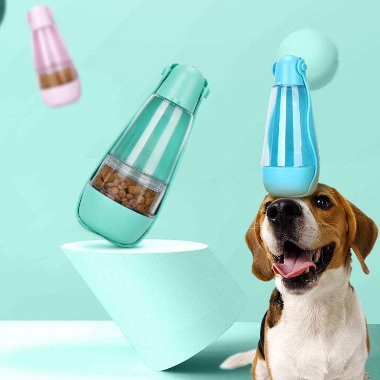 Portable Multifunctional Pet Water Bottle for Dogs & Cats - Tail Wagger's Haven