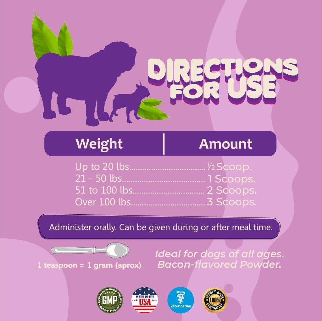 Probiotics for Dogs Puppies Extra Strength 9 Species 5 Billion CFU per Scoop of - Tail Wagger's Haven