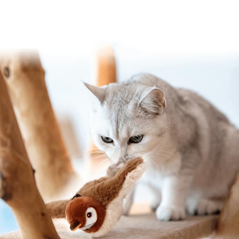 Rechargeable Touch - Activated Cat Toy with Catnip - Tail Wagger's Haven