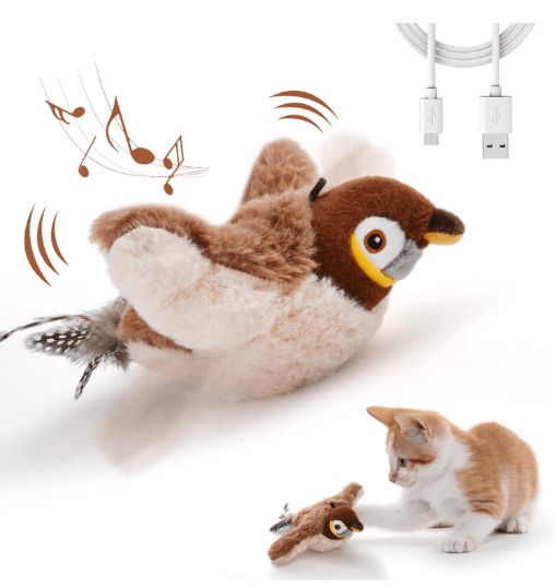 Rechargeable Touch - Activated Cat Toy with Catnip - Tail Wagger's Haven