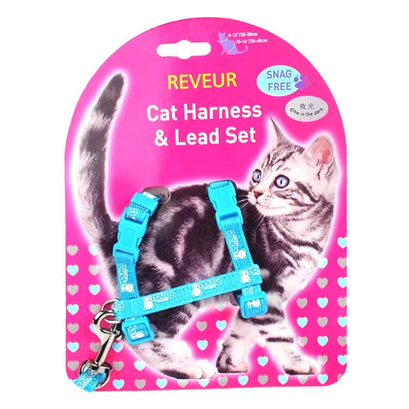 Reflective Cat Chest Strap for Night Safety - Tail Wagger's Haven