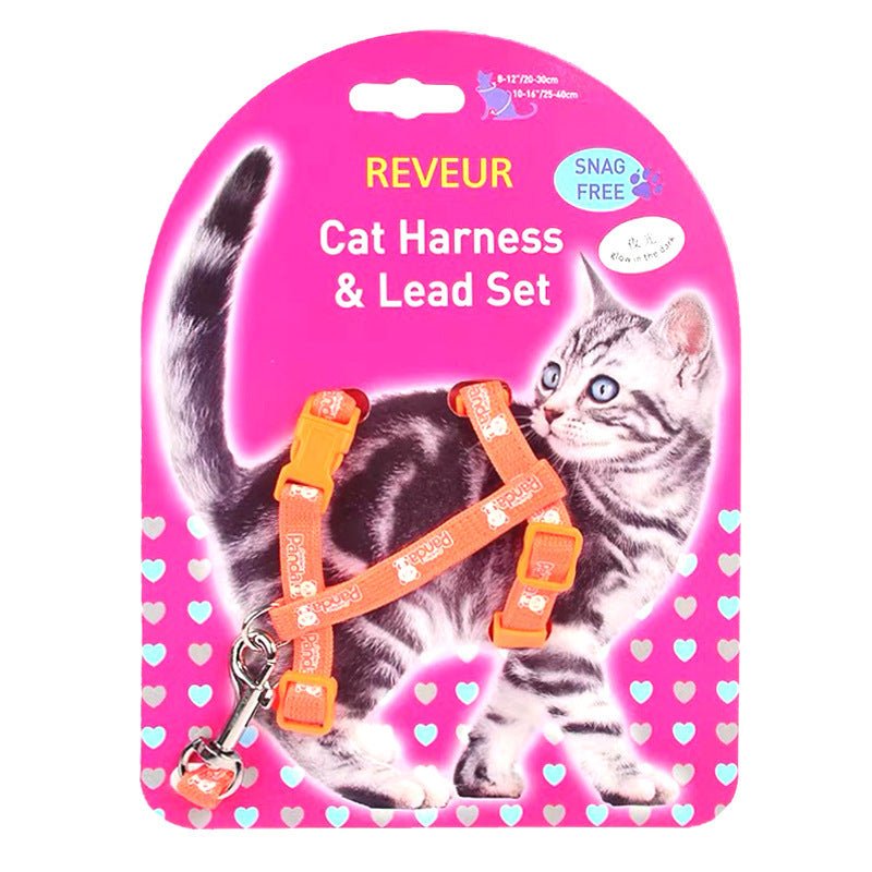 Reflective Cat Chest Strap for Night Safety - Tail Wagger's Haven