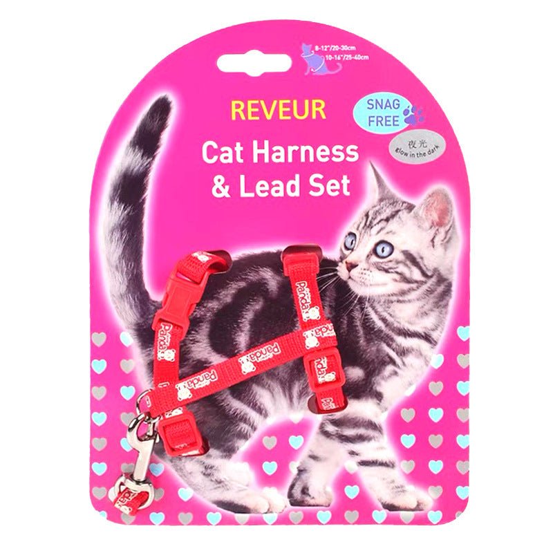 Reflective Cat Chest Strap for Night Safety - Tail Wagger's Haven