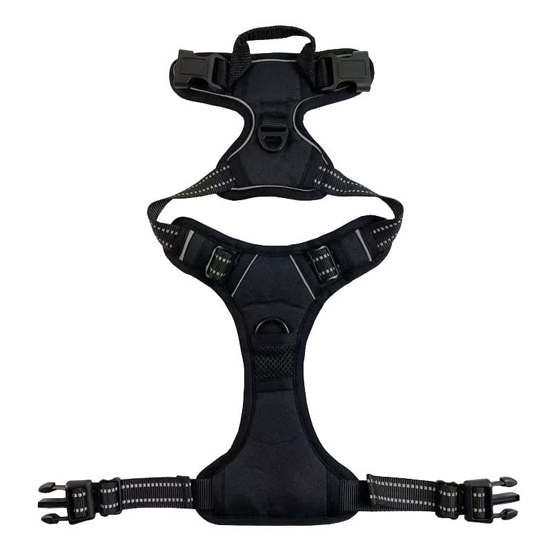 Reflective Nylon Chest and Back Harness for Dogs - Tail Wagger's Haven