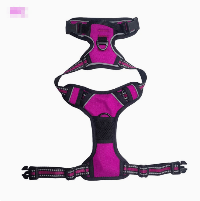 Reflective Nylon Chest and Back Harness for Dogs - Tail Wagger's Haven