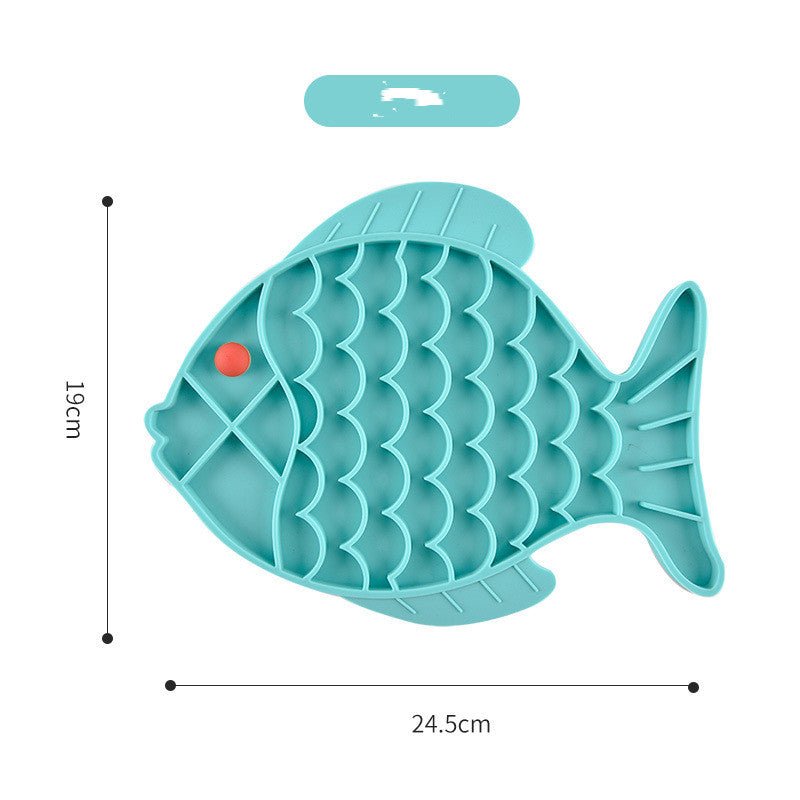 Silicone Slow Food Plate for Dogs and Pets - Tail Wagger's Haven