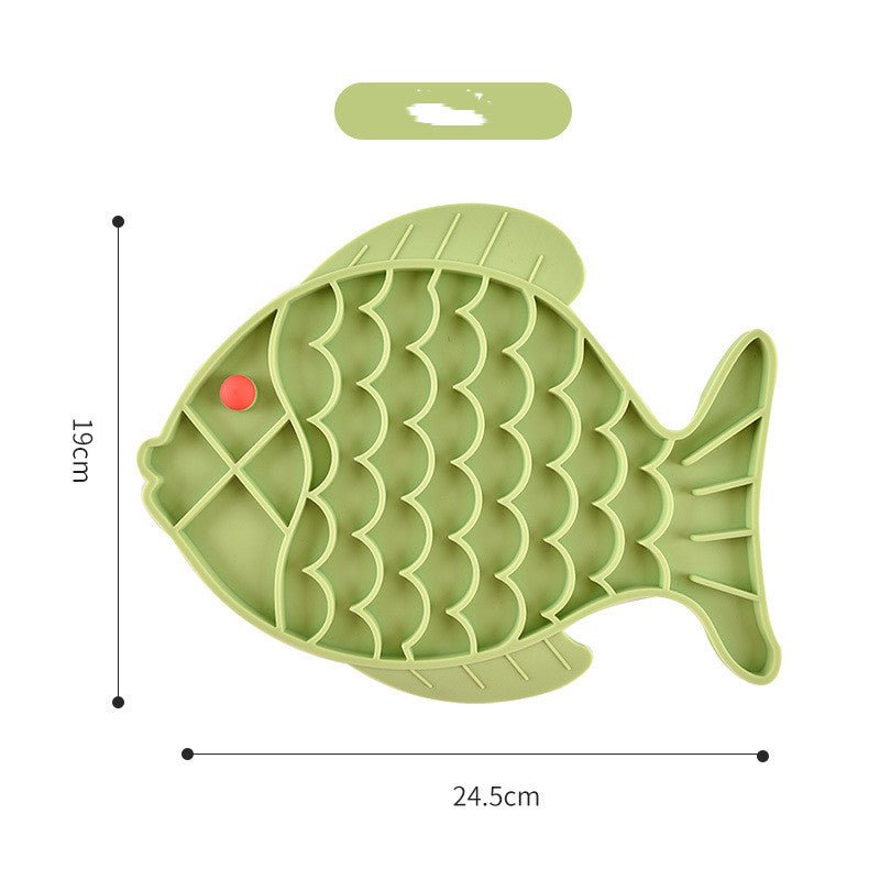 Silicone Slow Food Plate for Dogs and Pets - Tail Wagger's Haven