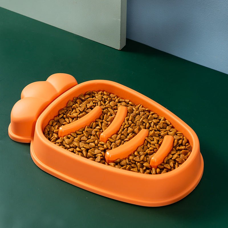 Slow Feed Dog Bowl for Large Dogs - Anti - Choke Design - Tail Wagger's Haven