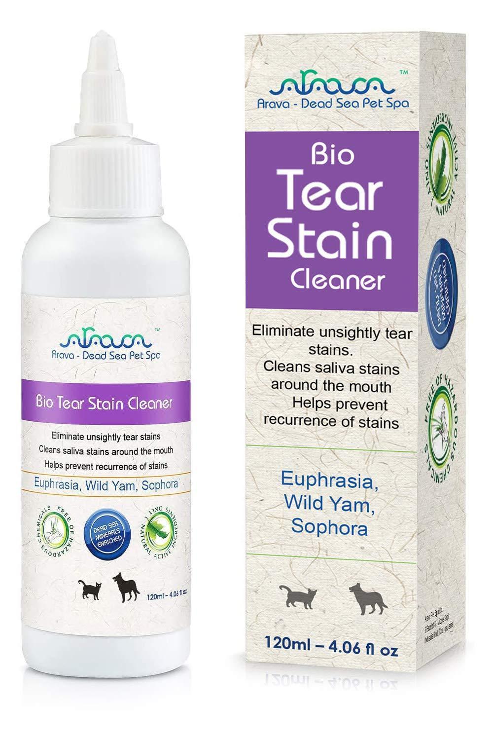 Tear Stain Remover Eye Stain Cleaner for Dogs & Cats with Natural Ingredients - Tail Wagger's Haven