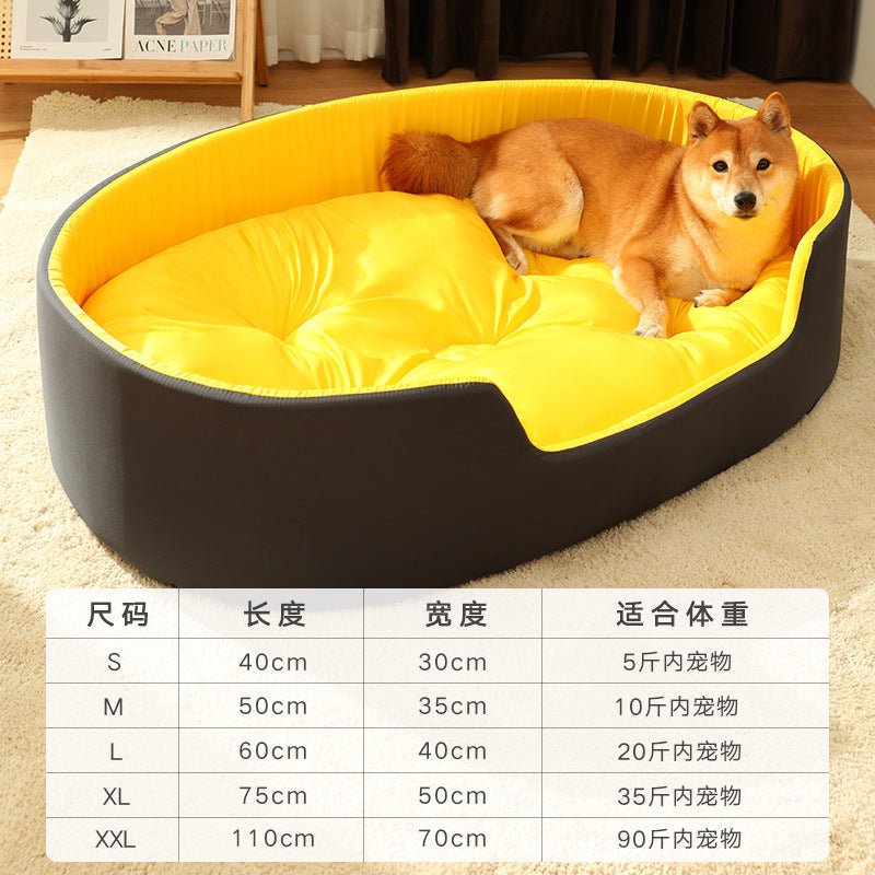 Universal Pet Dog Bed with Removable Washable Cover - Tail Wagger's Haven