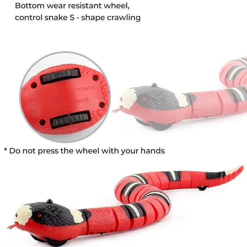 USB Charging Interactive Snake Toy for Cats - Endless Fun - Tail Wagger's Haven