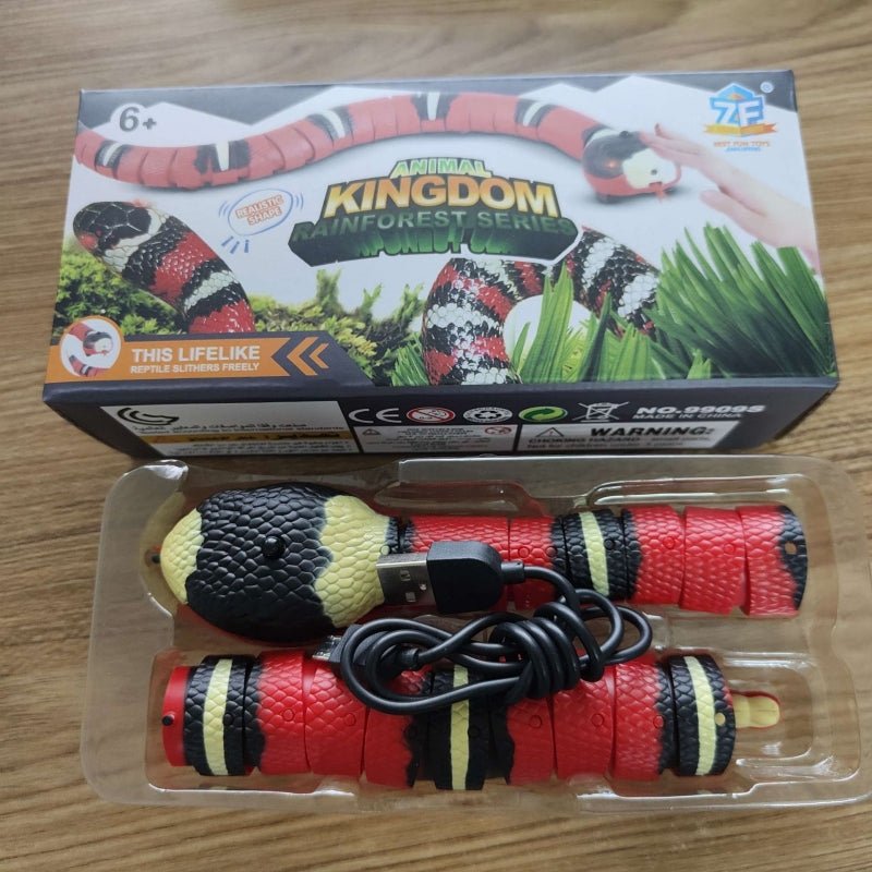 USB Charging Interactive Snake Toy for Cats - Endless Fun - Tail Wagger's Haven