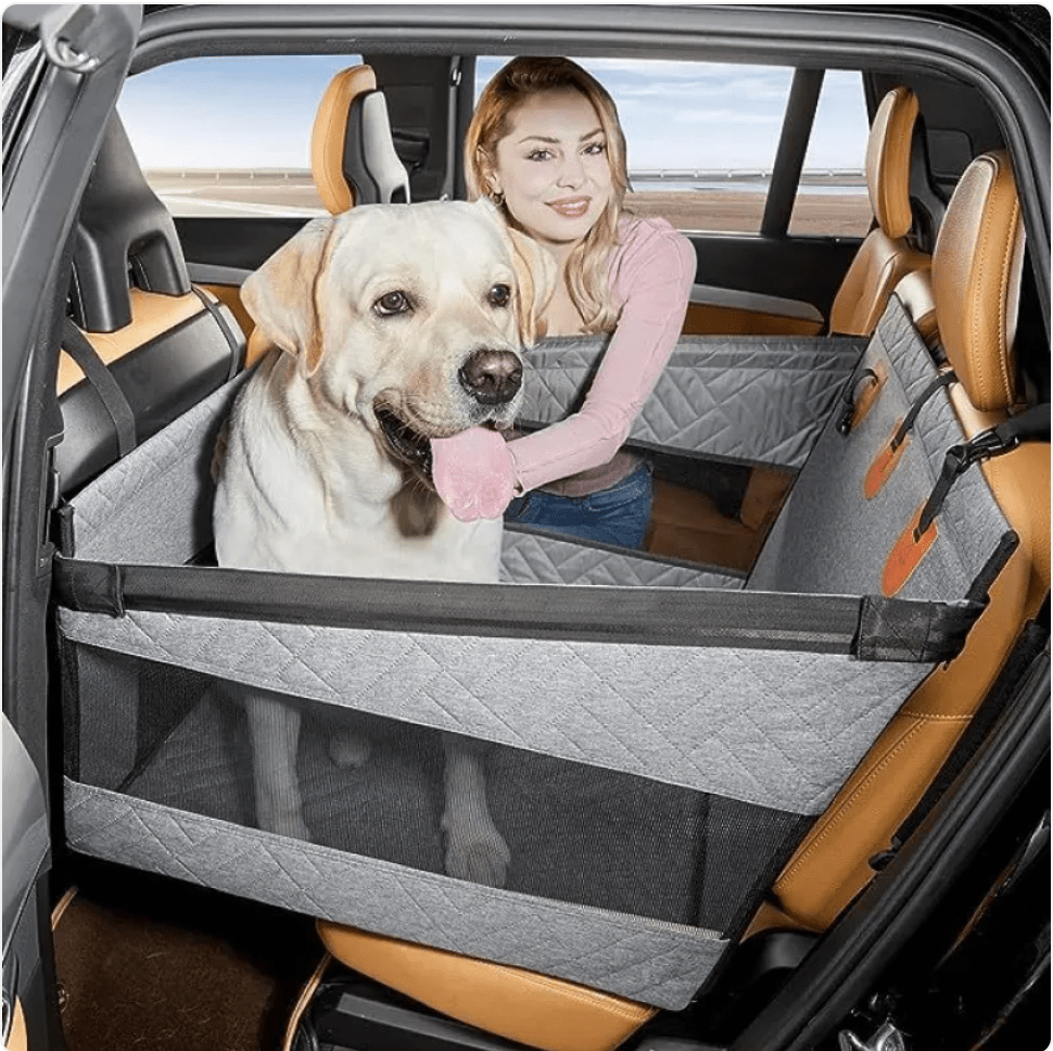 Waterproof & Dirt - Resistant Dog Bed for Car Travel - Tail Wagger's Haven