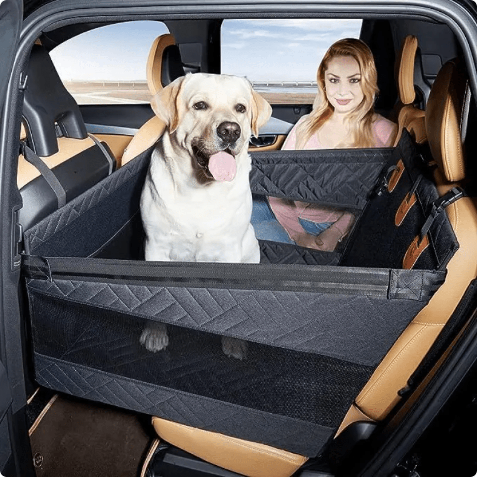 Waterproof & Dirt - Resistant Dog Bed for Car Travel - Tail Wagger's Haven