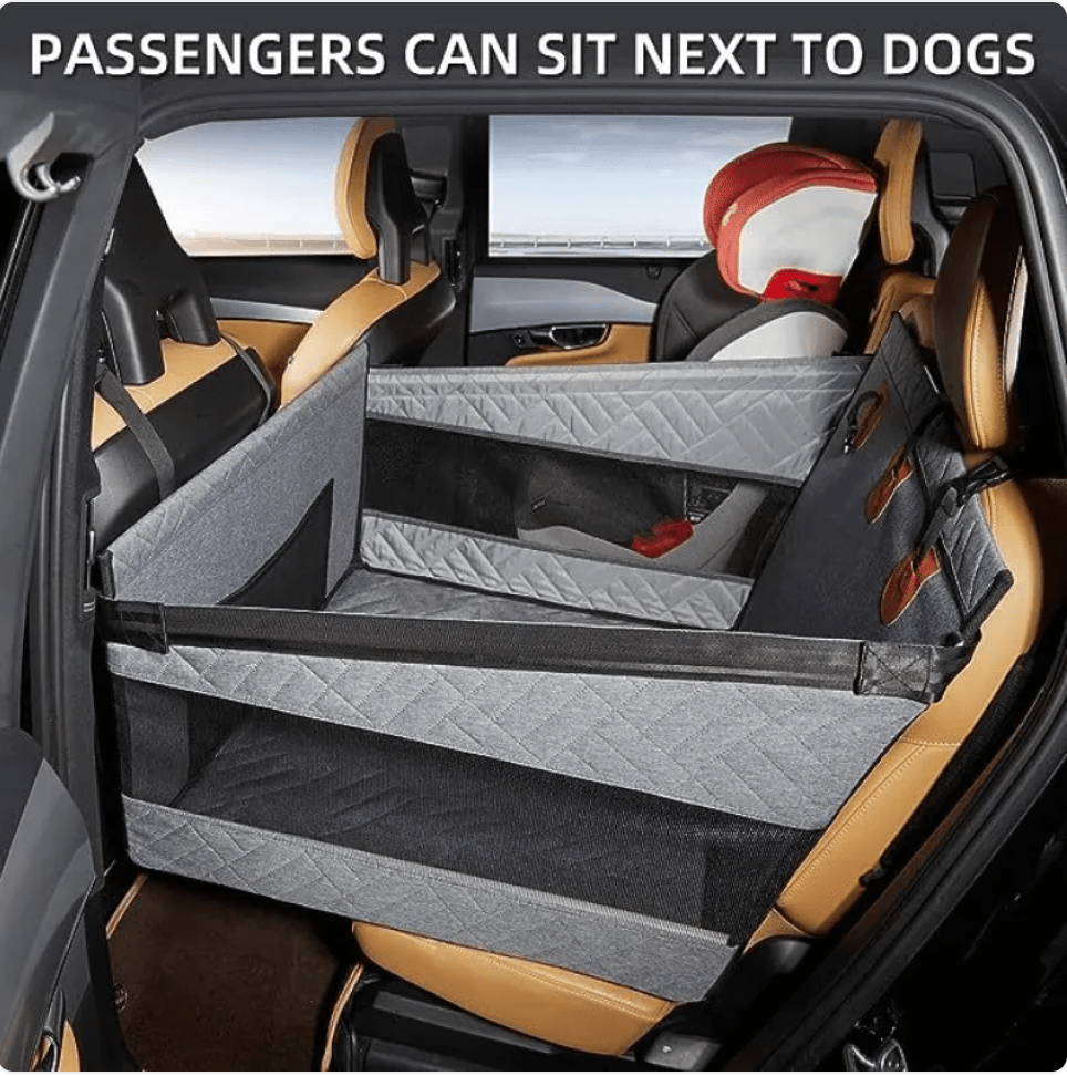 Waterproof & Dirt - Resistant Dog Bed for Car Travel - Tail Wagger's Haven